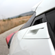 The C-HR’s big rear blind spot is thanks in part to a cool unique handle for the rear doors. Photo credit: Stef Schrader